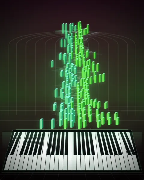 Retrato musical da edição L'Adieu, Opus 100.