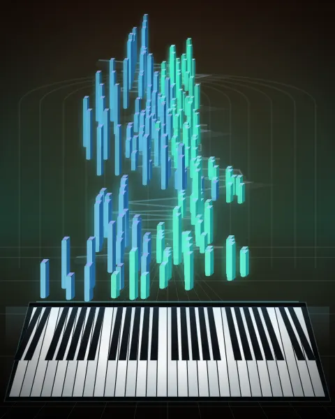 Retrato musical da edição Lualåt (The Mountaineer's Song), Op. 73, No. 7