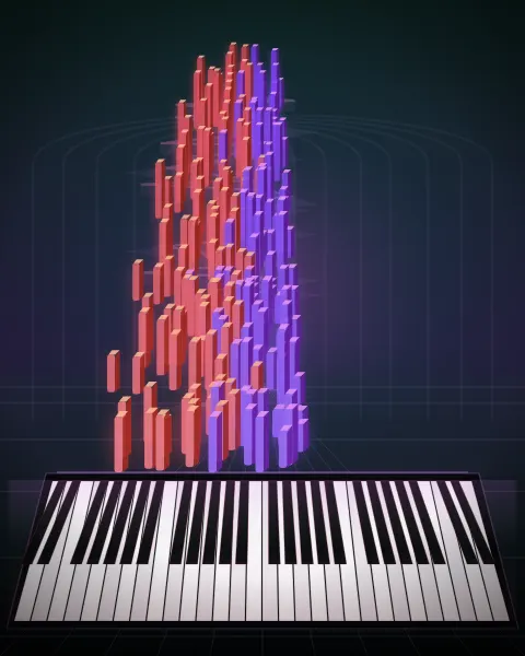 Retrato musical da edição BWV 1006a - Gavotte en Rondeau