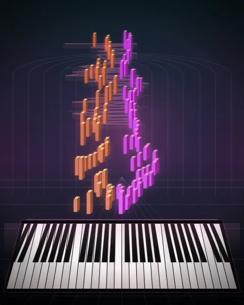 Retrato musical da edição Chorale setting "Gib dich zufrieden und sei stille" in E minor, BWV 512