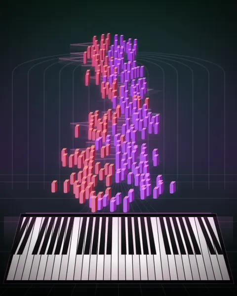 Retrato musical da edição Goldberg Variations - 8, BWV 988