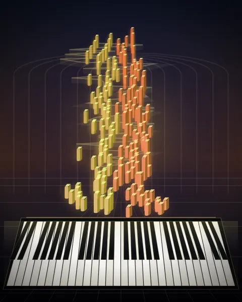 Retrato musical da edição Goldberg Variations - 19, BWV 988