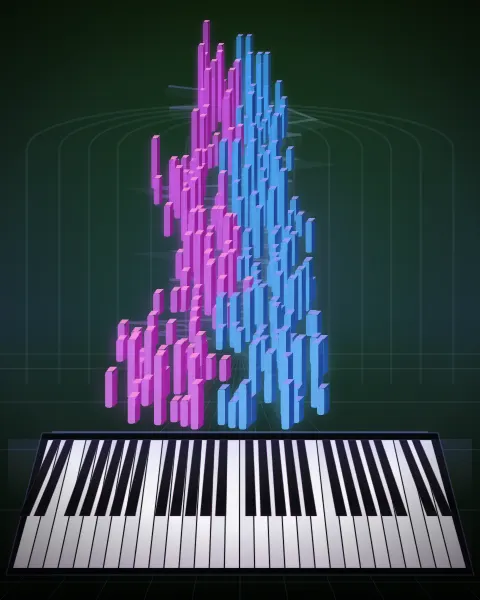 Retrato musical da edição Das Wohltemperierte Clavier I, Praeludium IV, BWV 849