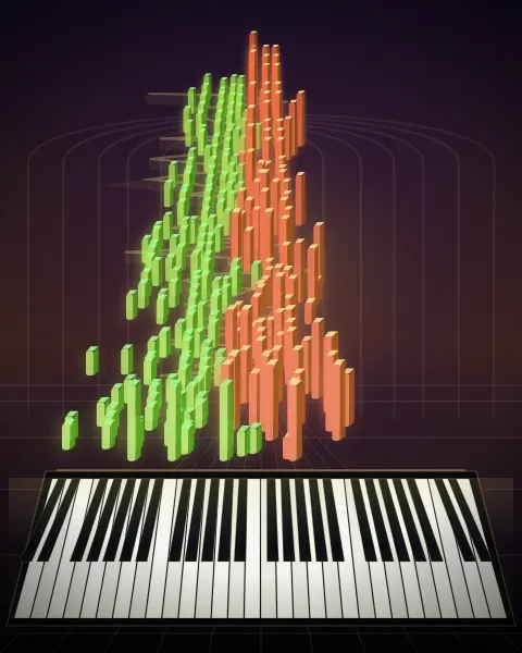 Retrato musical da edição Prélude 13, Op 28, No 13