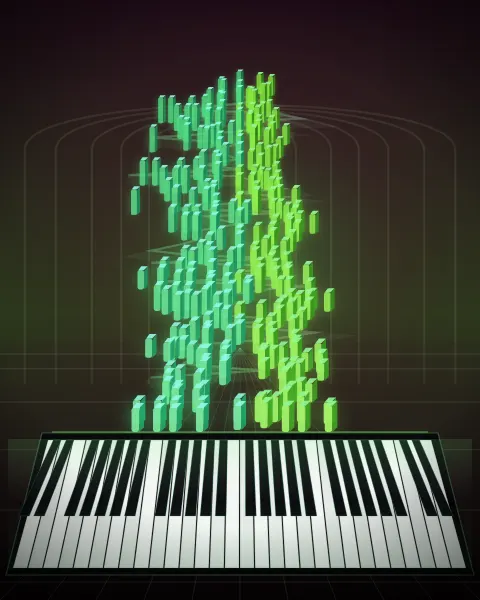 Retrato musical da edição Sonate Opus KV 331 - Variation 6