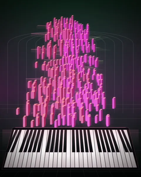 Retrato musical da edição Sonata No. 27 (1st Movement: Mit Lebhaftigkeit), Op. 90