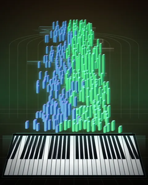 Retrato musical da edição Sonata No. 27 (2nd Movement: Nicht zu geschwind), Op. 90