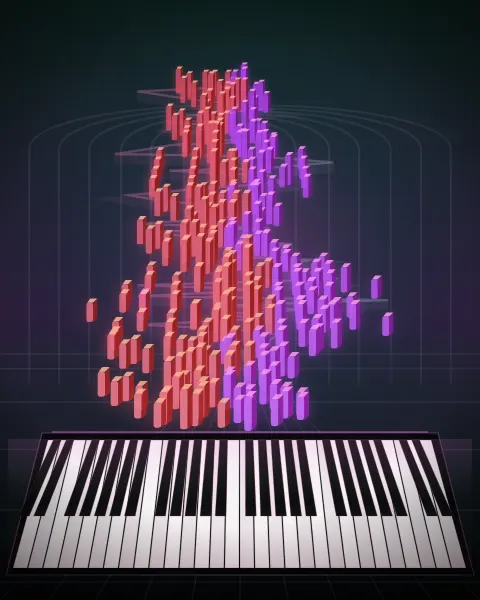 Retrato musical da edição Mazurka: Op.6, No.1, Op. 6, No. 1