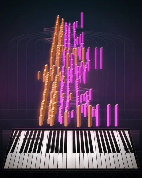 Retrato musical da edição Rumores de la Caleta, Op. 71, No. 6