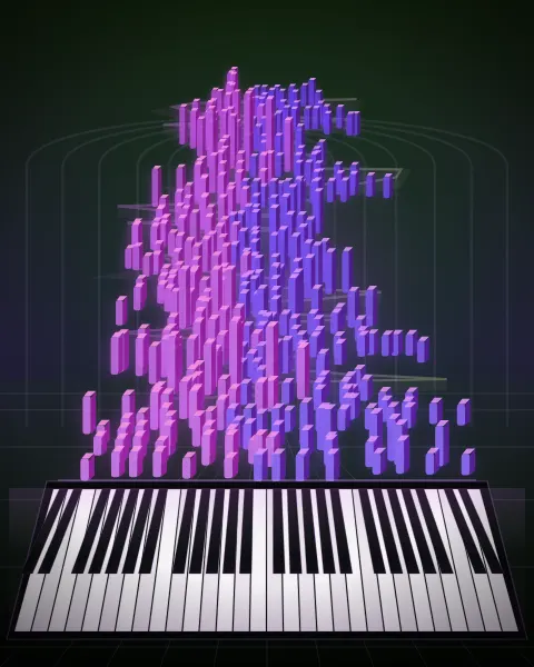 Retrato musical da edição Impromptu in Es-dur, D.899 (Op. 90, No. 2)