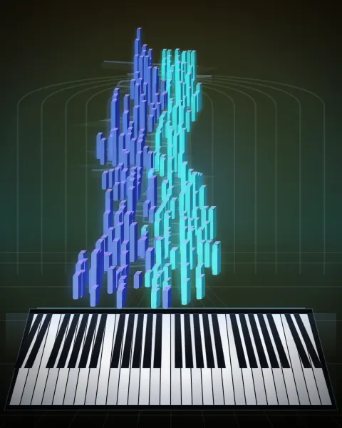 Retrato musical da edição Widmung, Op. 25, № 1.