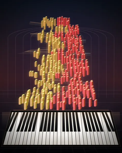 Retrato musical da edição Six Variations, Op. 76