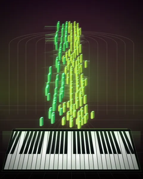 Retrato musical da edição Kriegslied des Mays, Op. 3