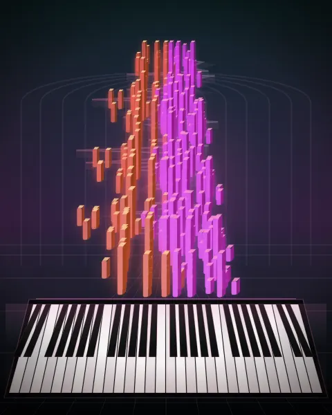 Retrato musical da edição Die Lorelei, Op. 7