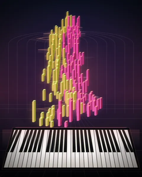 Retrato musical da edição Was will die einsame Träne, Op.25
