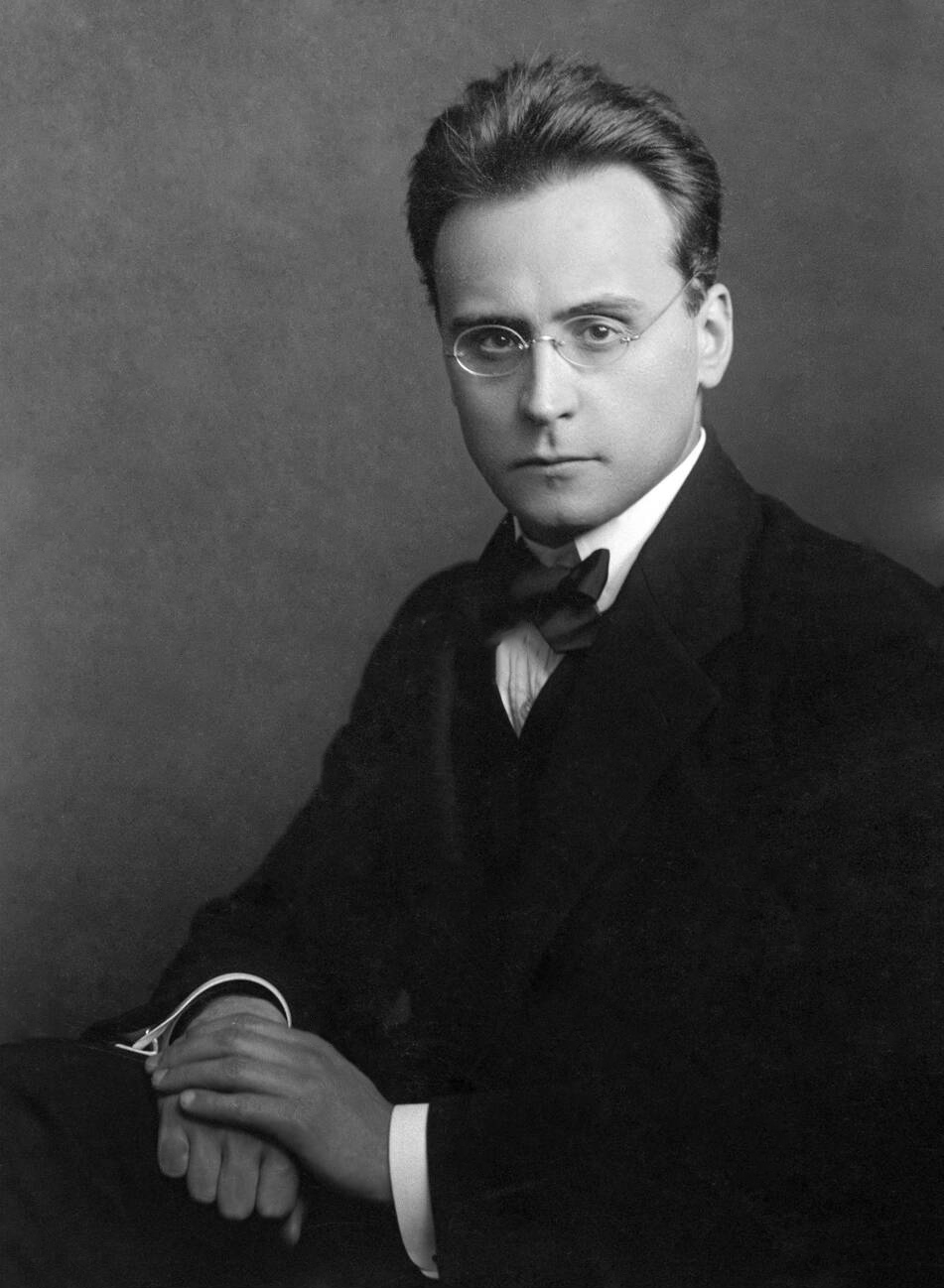 Retrato histórico de Anton Webern