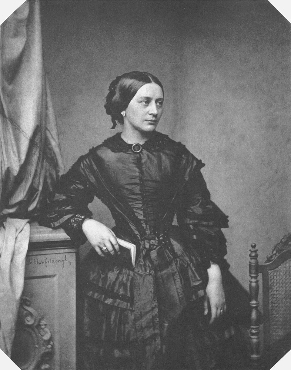 Retrato histórico de Clara Schumann