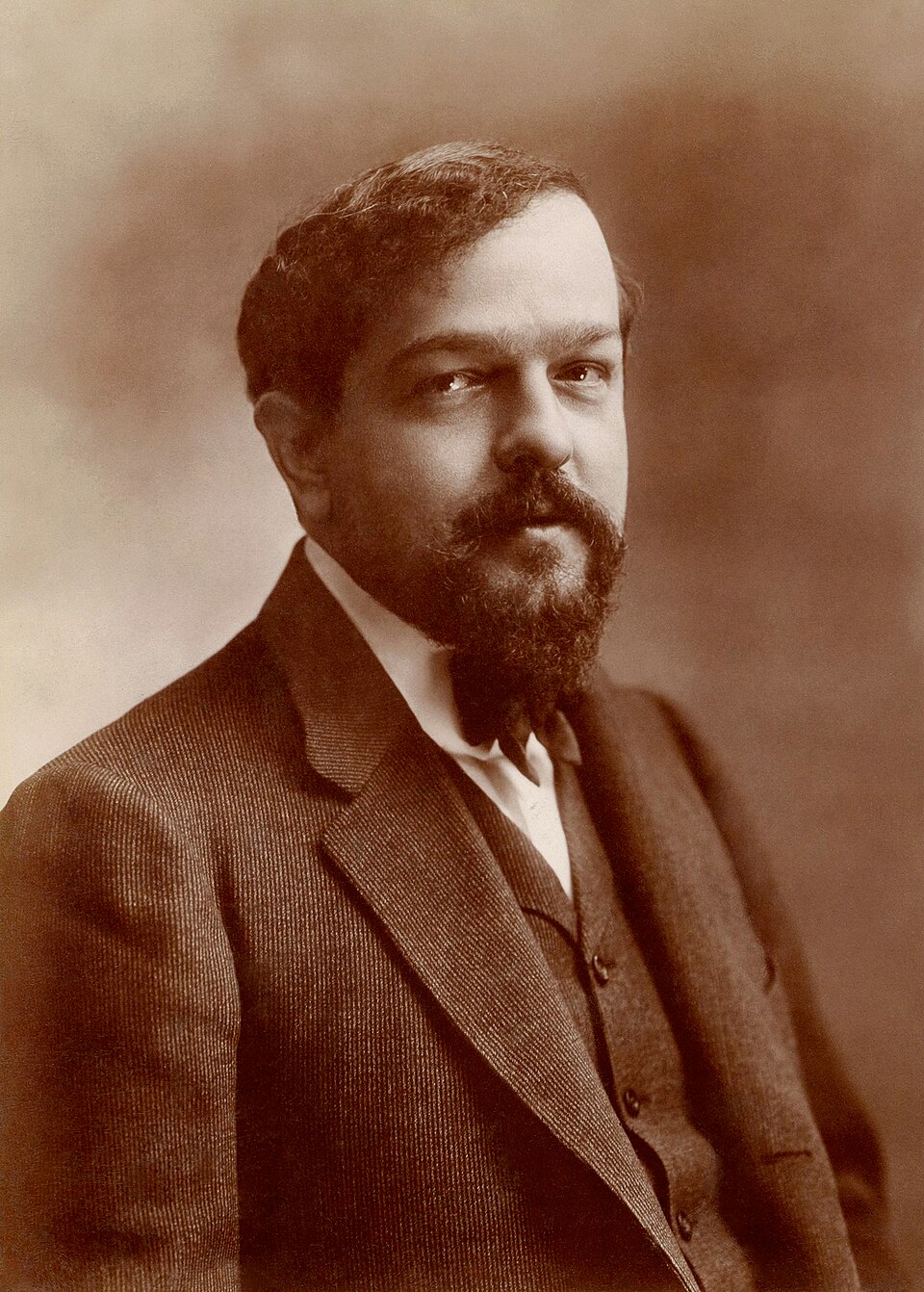 Retrato histórico de Claude Debussy