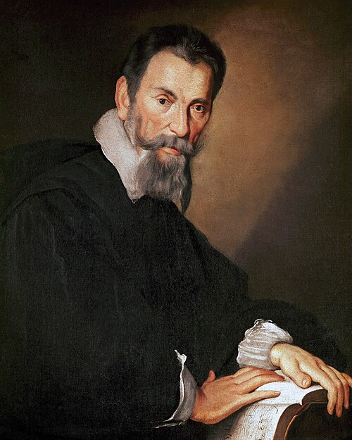 Retrato histórico de Claudio Monteverdi