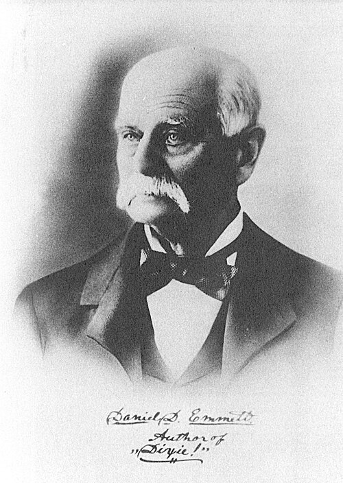 Retrato histórico de Daniel Decatur Emmett