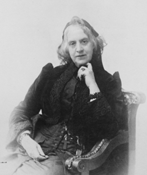 Retrato histórico de Faustina Hasse Hodges