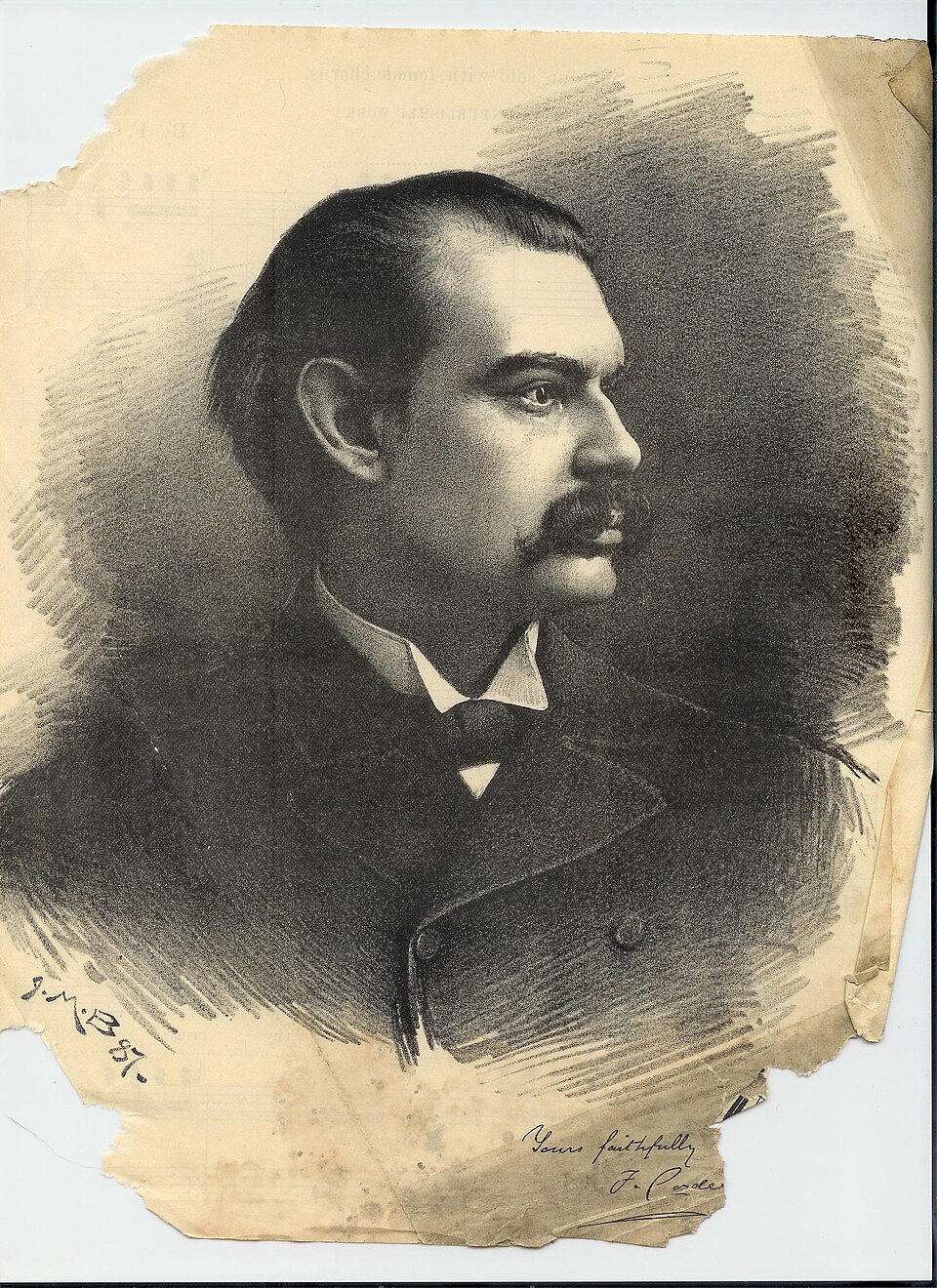 Retrato histórico de Frederick Corder