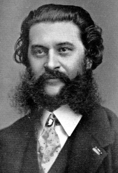 Retrato histórico de Johann Strauss II