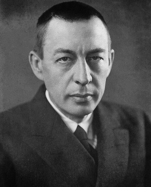 Retrato histórico de Sergei Rachmaninoff