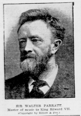 Retrato histórico de Walter Parratt