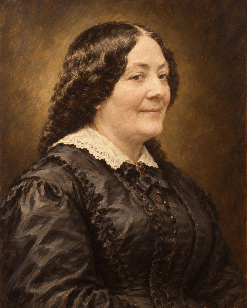 Recriação artística de Elizabeth Phillips