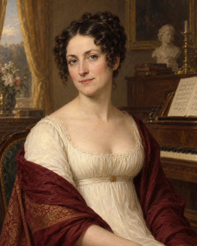 Retrato imaginado de Jane Bianchi Lacy