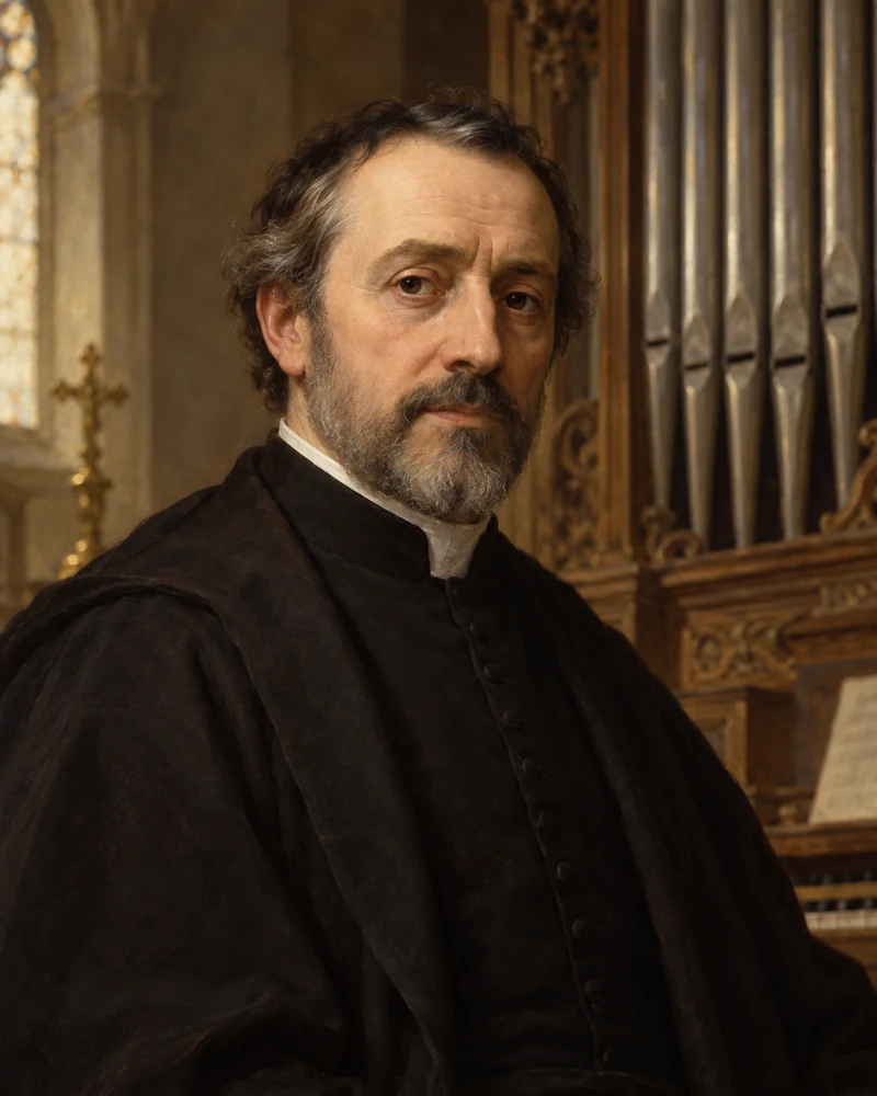 Retrato imaginado de Jean Titelouze